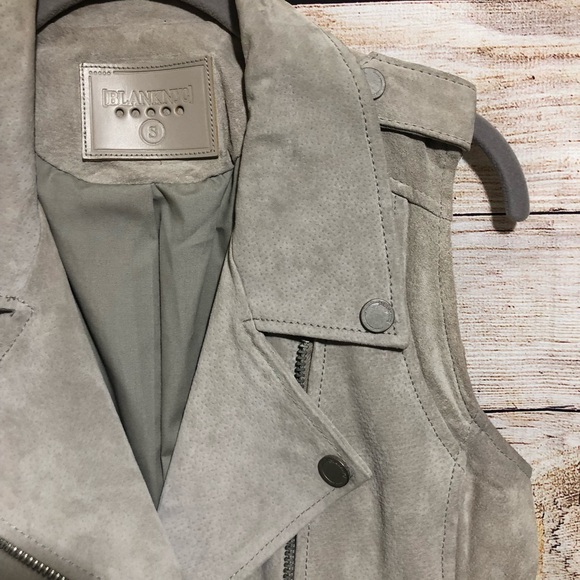 Blank NYC Suede Moto Vest - Picture 4 of 7